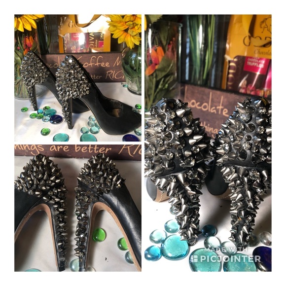 Sam Edelman Spiked Pumps - Picture 7 of 8